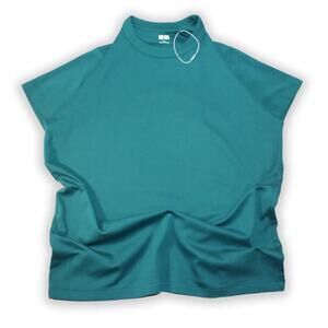 Uniqlo Aqua Blue Blank Tee